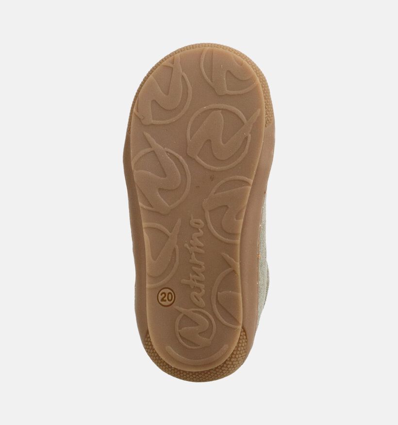 Naturino Macks 2 Vl Baskets montantes en Vert pour gar&ccedil;ons (380174) - pour semelles orthop&eacute;diques