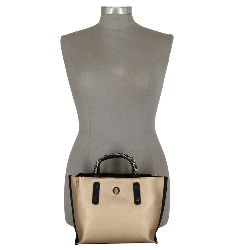 Tommy Hilfiger Sacs à main en Or en imitation cuir (227453)