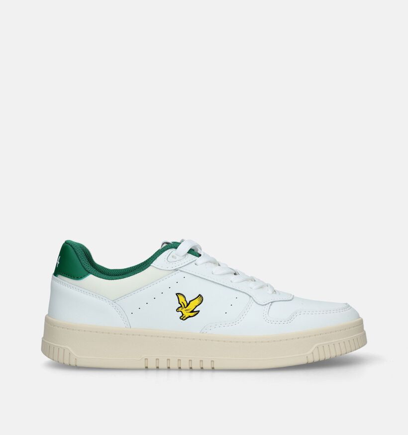 Lyle & Scott Culross SPT Witte Veterschoenen voor heren (337700) - geschikt voor steunzolen