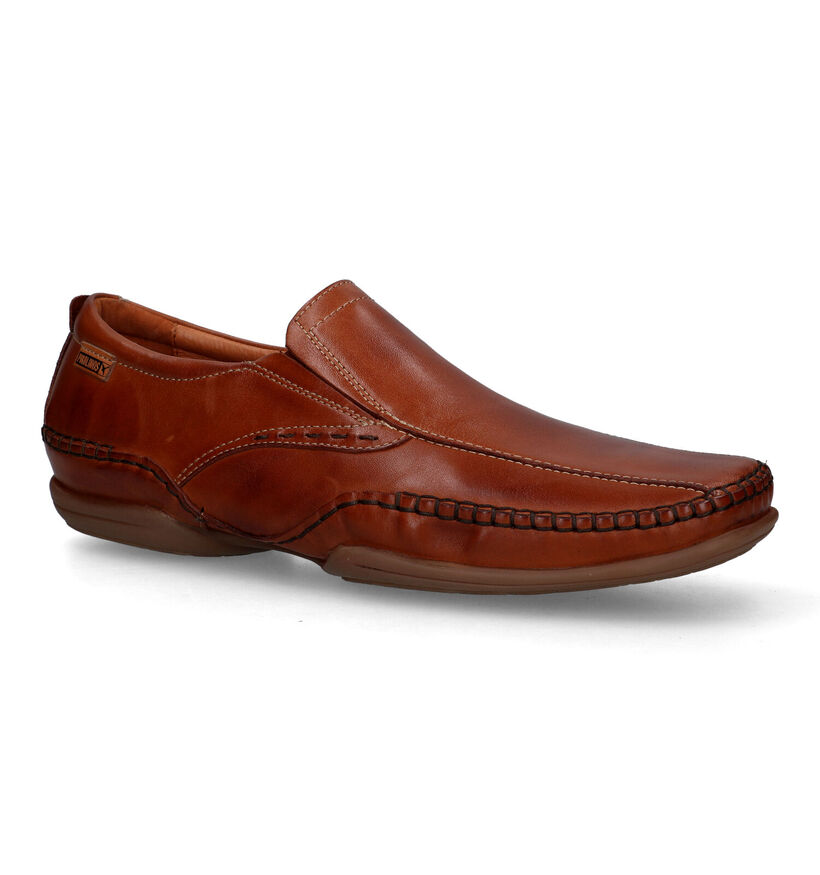 Pikolinos Puerto Rico Mocassins en Cognac pour hommes (340443) - pour semelles orthopédiques