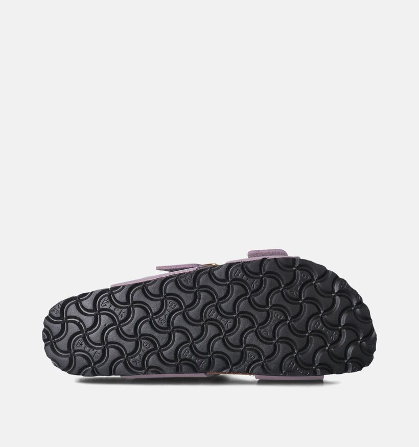 Birkenstock Sydney Cushion Buckle Paarse Slippers voor dames (357604)
