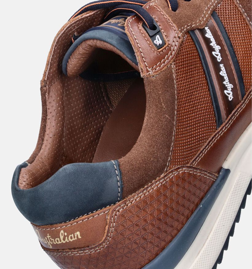 Australian Filmon Chaussures à lacets en Cognac pour hommes (346950) - pour semelles orthopédiques