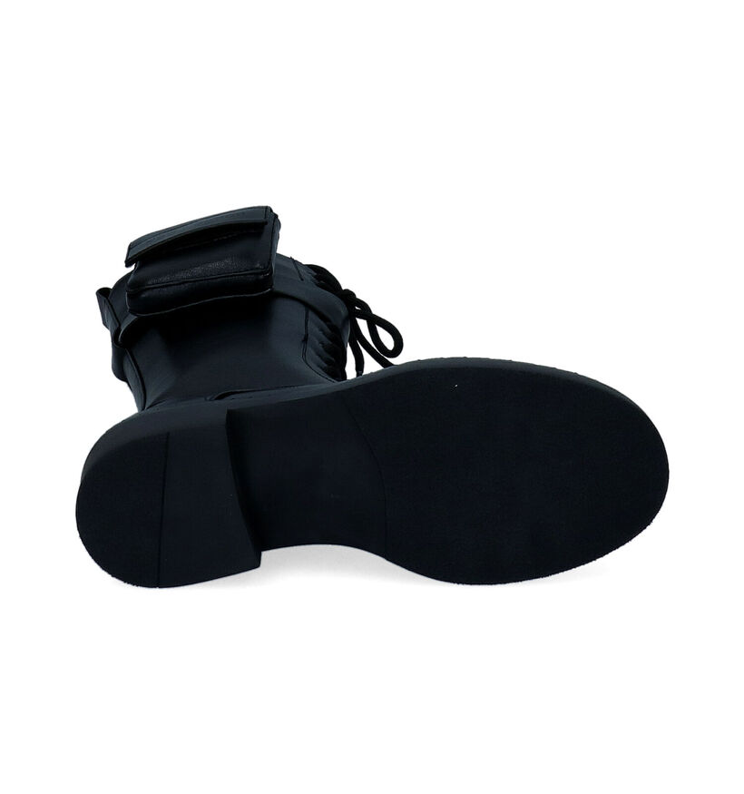 Noa Harmon Zwarte Boots in kunstleer (297801)