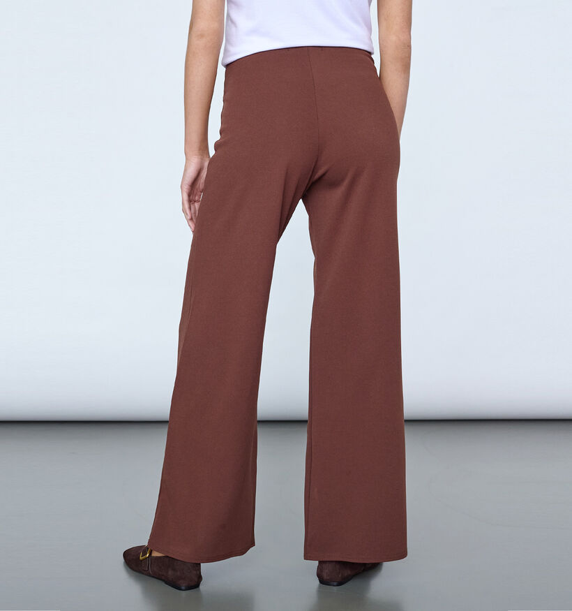 Sisters Point Glut Pantalons classiques en Marron pour femmes (381185)