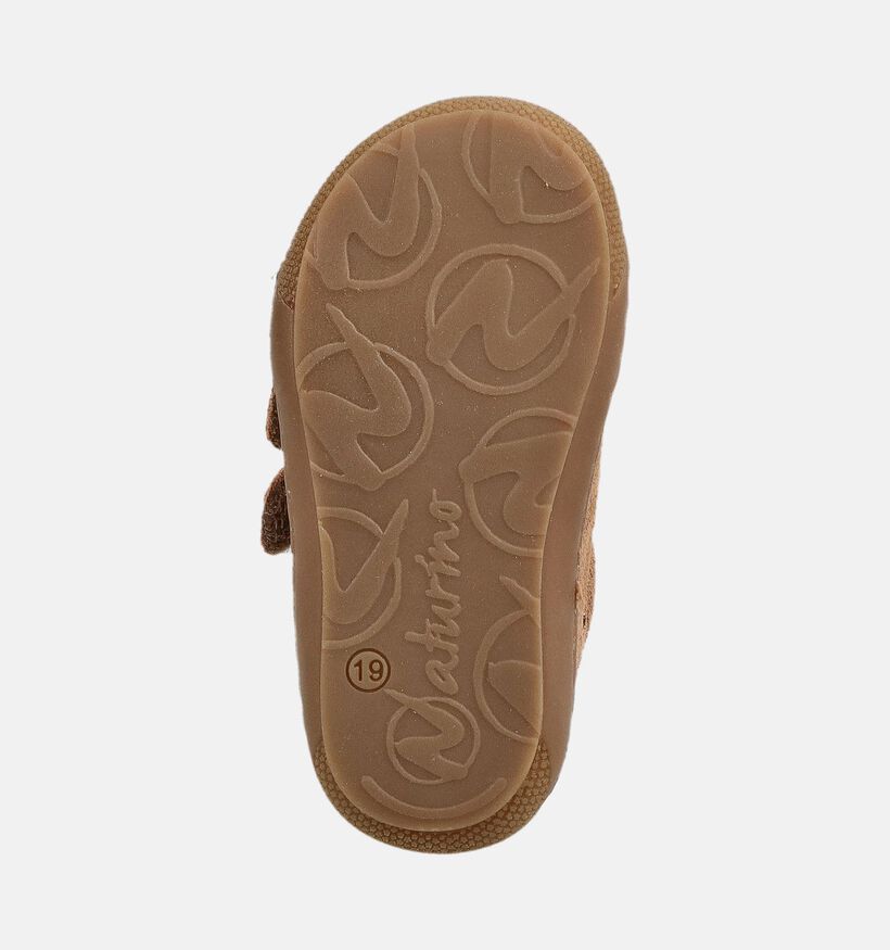 Naturino Cocoon Chaussures b&eacute;b&eacute; en Marron pour filles (380196) - pour semelles orthop&eacute;diques