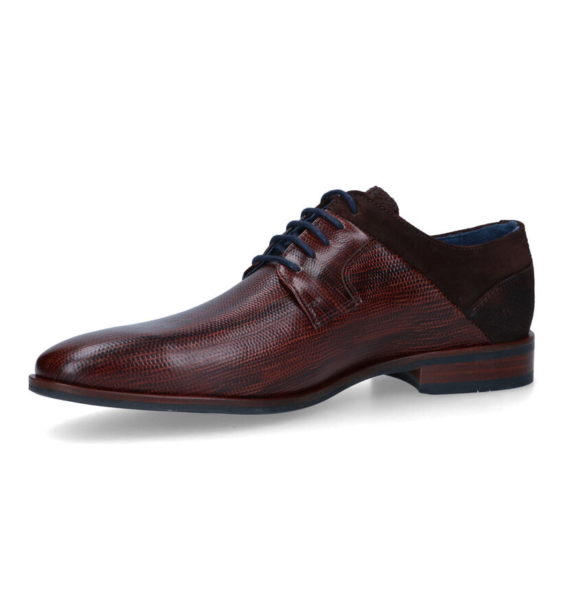 Berkelmans Interlagos Chaussures habillées en Marron pour hommes (323071) - pour semelles orthopédiques