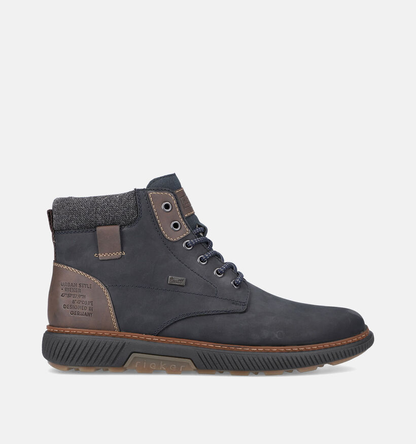 Rieker Chaussures hautes en Bleu foncé pour hommes (353195) - pour semelles orthopédiques