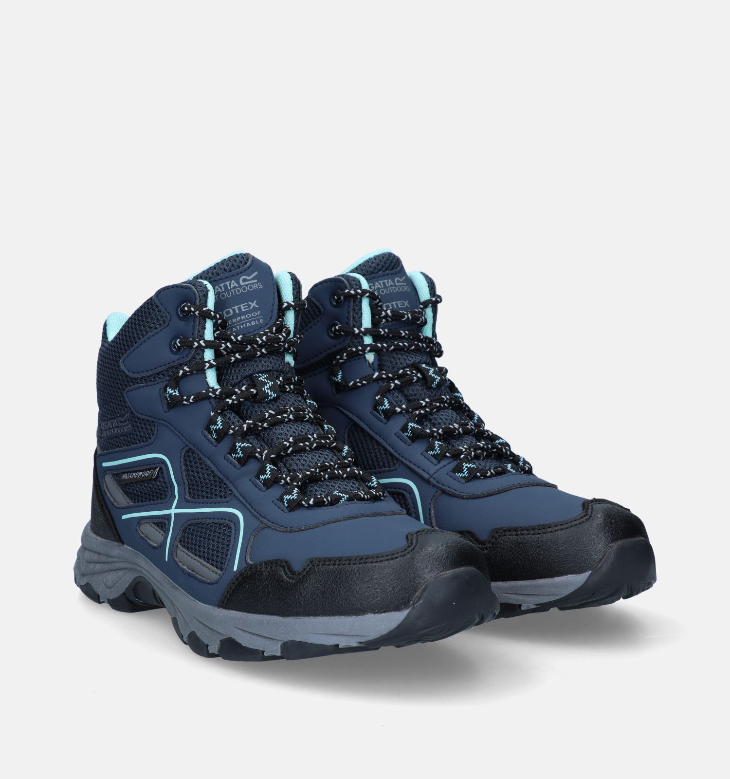 Regatta Lady Vendeavour Blauwe Wandelschoenen Dames Outdoorschoenen Online op TORFS.BE