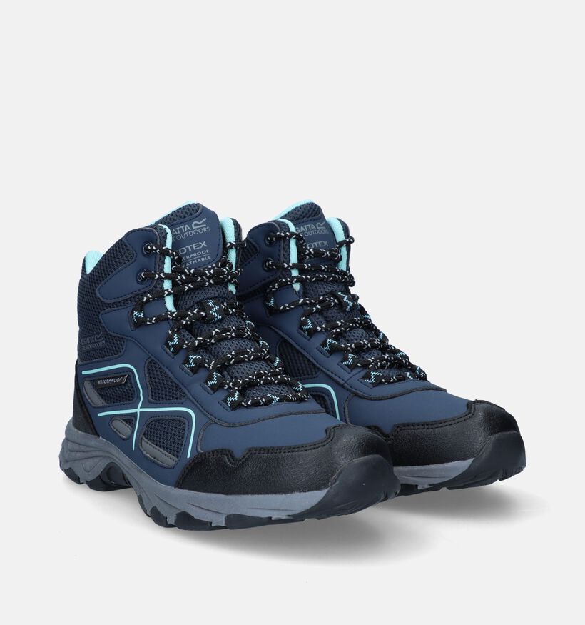 Regatta Lady Vendeavour Zwarte Wandelschoenen voor dames (351990) - geschikt voor steunzolen