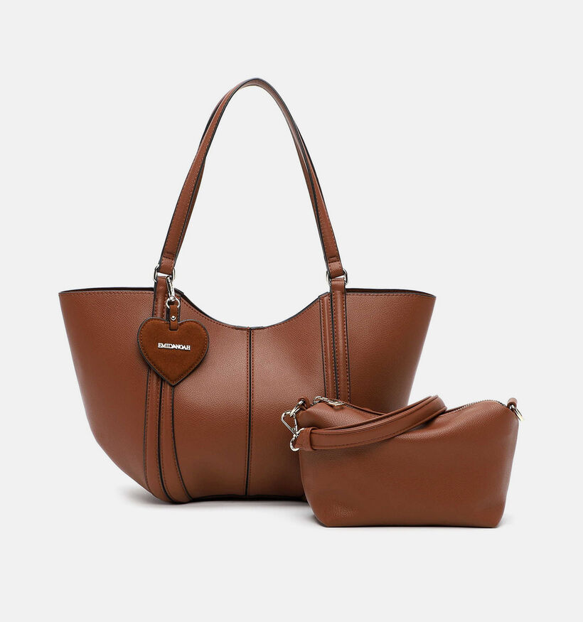 Emily & Noah Levke Cabas en Cognac pour femmes (378857)