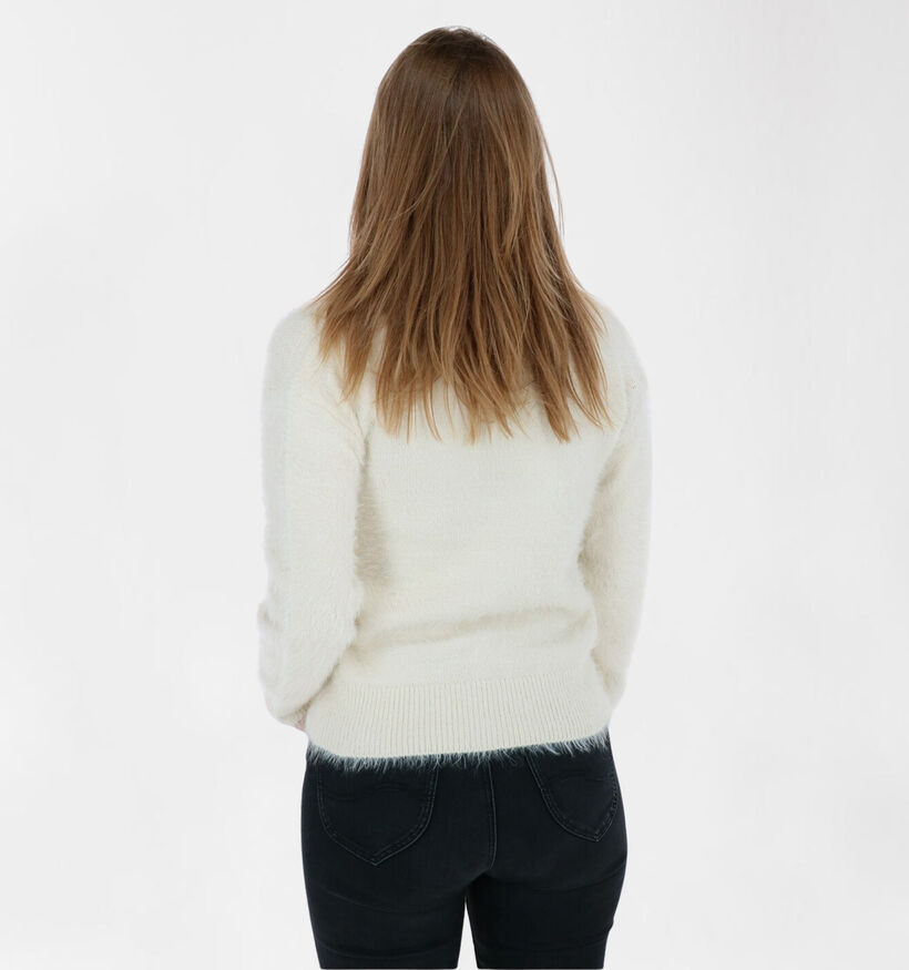 Vero Moda Poilu Pull en Marron (284390)