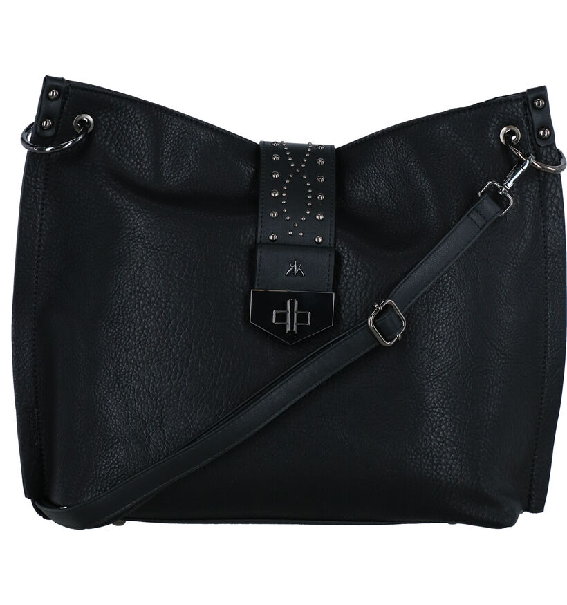 Pepe Moll Vegan Sac à bandoulière en Noir en simili cuir (283574)