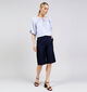 Vila x Loredana Catalina Lange Short Donkerblauw voor dames (375150)