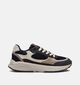 Xsensible Manhattan Chaussures plates en Bleu/Beige pour hommes (363773) - pour semelles orthopédiques