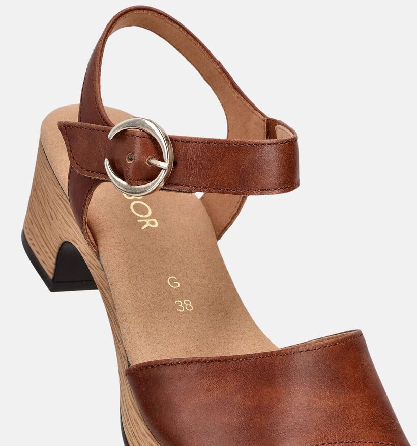 Gabor Cognac Sandalen met Hak voor dames (371195)