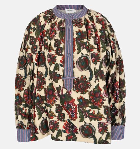 Orfeo Blouses Beige/Roze/Bordeaux