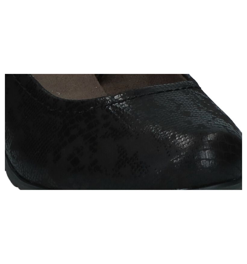 Jana Escarpins classique en Noir en daim (225909)