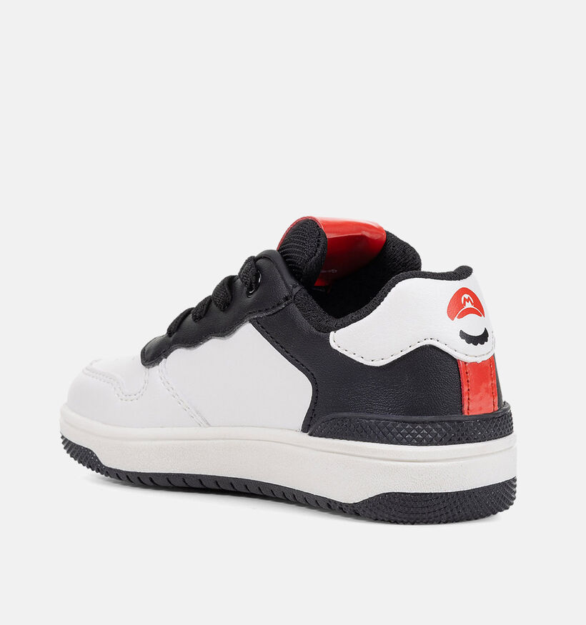Geox Washiba Chaussures à Lacets en Blanc pour garçons (351658) - pour semelles orthopédiques