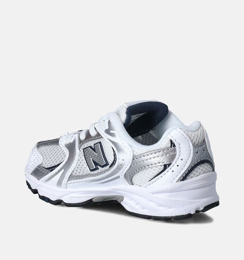New Balance 530 Baskets basses en Blanc pour filles, garçons (353444) - pour semelles orthopédiques
