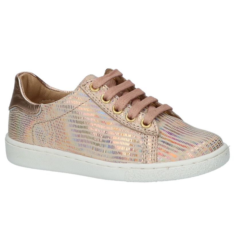 Shoo Pom Rose Gold Schoenen in leer (215641)