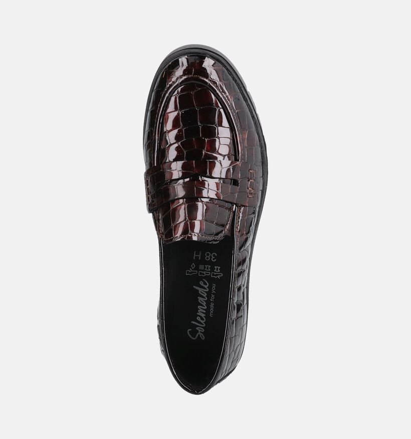 Solemade Noa Donkerbruine Mocassins voor dames (380010) - geschikt voor steunzolen