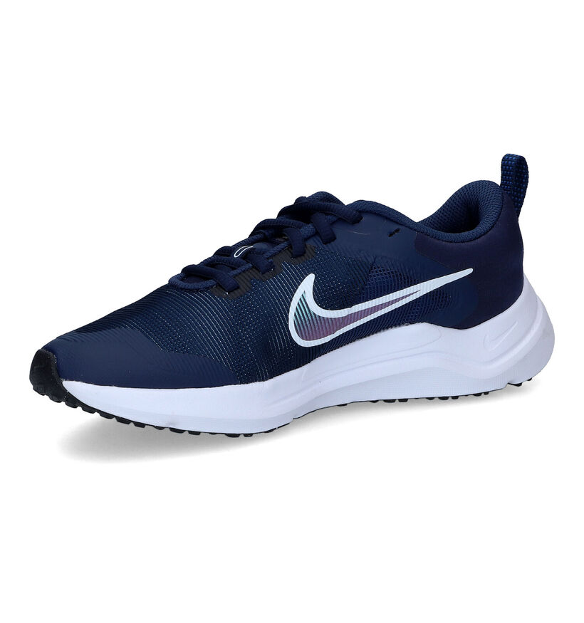 Nike Downshifter 12 GS Zwarte Sneakers voor jongens (312221)