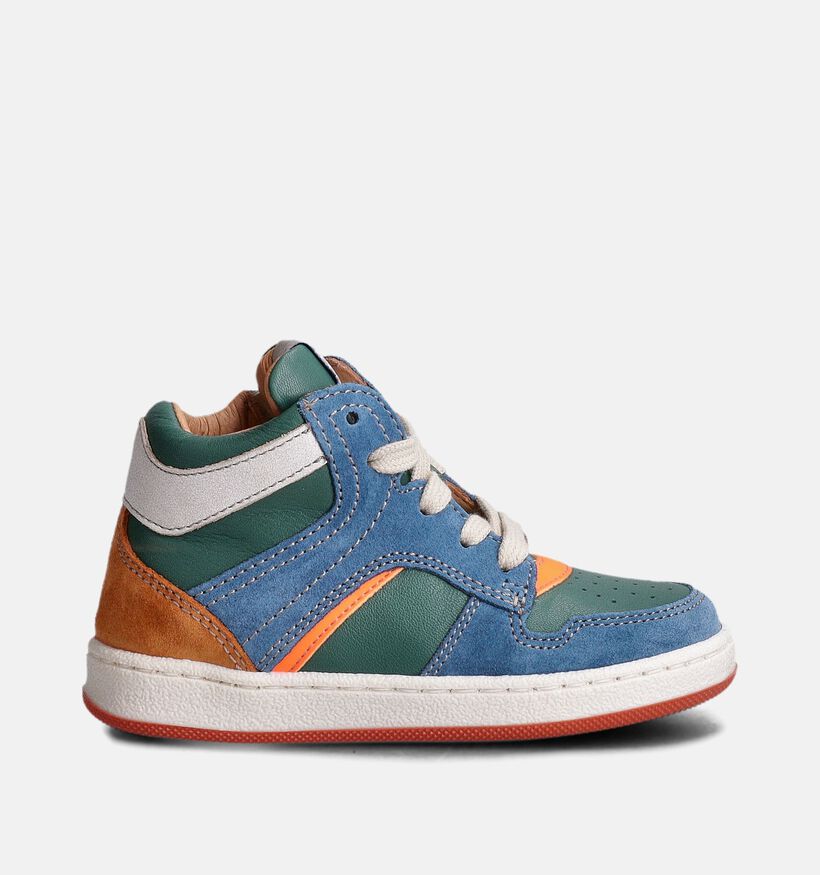FR by Romagnoli Chaussures hautes en Vert pour filles, garçons (362345) - pour semelles orthopédiques