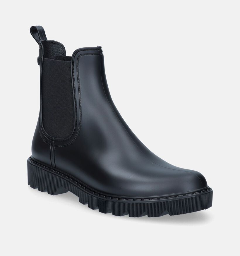 Igor Chloe Zwarte Korte regenlaarzen voor dames (348876) - geschikt voor steunzolen