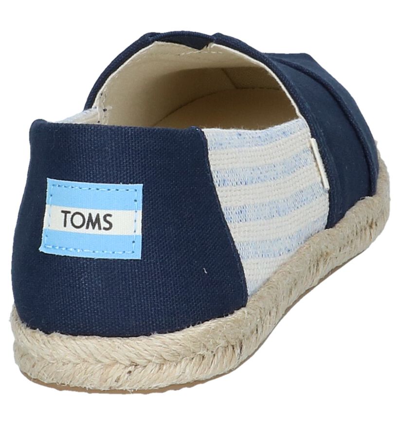 Toms Alpargata  Espadrilles en Gris en textile (269359)