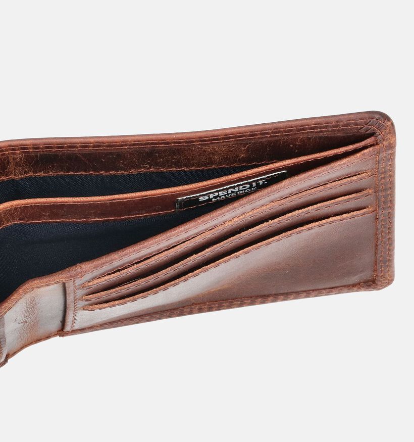 Maverick Bruine Portemonnee voor heren (374899)