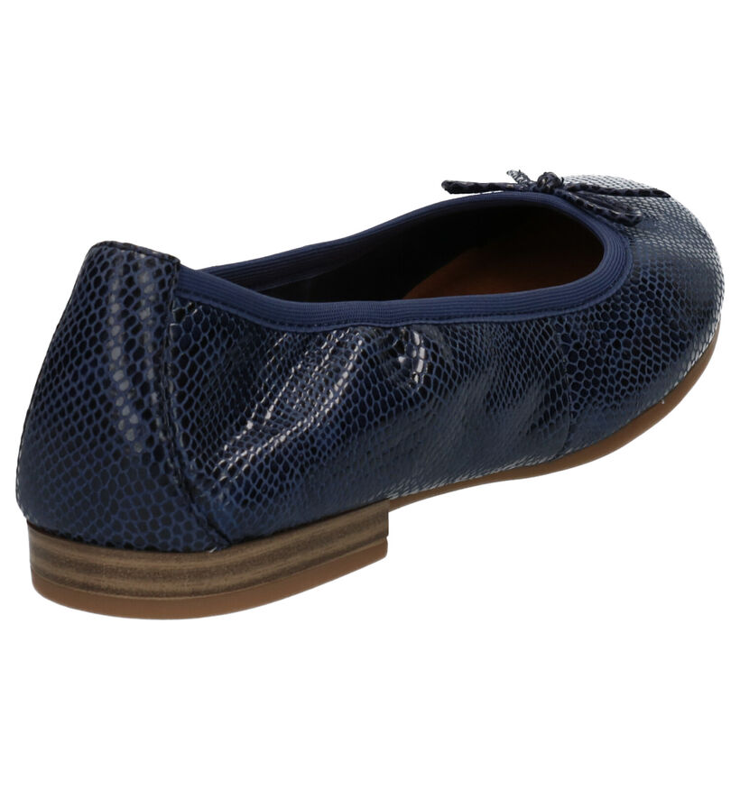 Tamaris TOUCH it Ballerines en Bleu en simili cuir (265680)