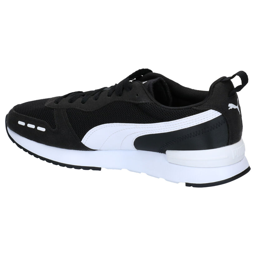 Puma Blauwe Sneakers in kunstleer (288552)