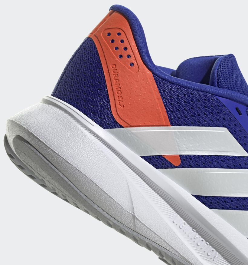 adidas Duramo SL2 J Chaussures de sport en Bleu pour filles, garçons (357047) - pour semelles orthopédiques