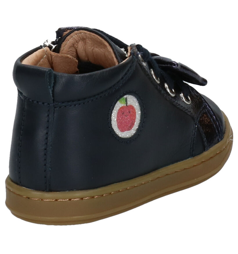 Shoo Pom Bouba Zippy Chaussures pour bébé en Bleu en cuir (279226)