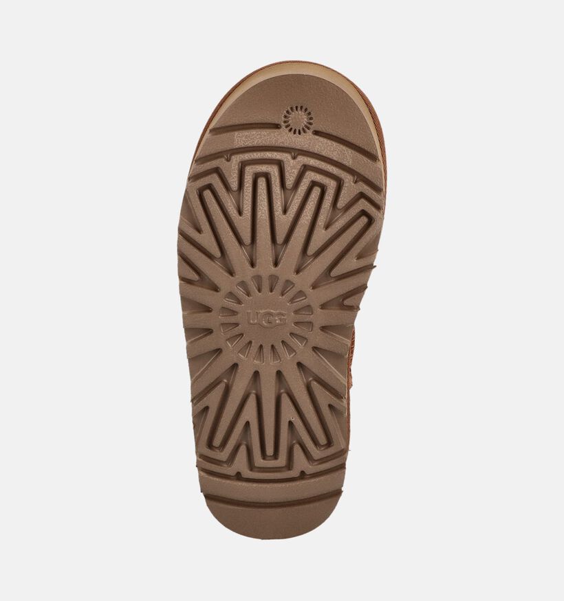 UGG Classic Ultra Mini Platform Bottes d'hiver en Cognac pour filles (378003)