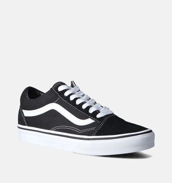 Vans Old Skool Low Baskets Black/White/Black/ White/Black/Leopard/Pop Brown/ Pink