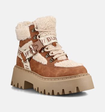 Buffalo High Boots Cognac