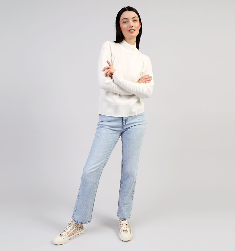Expresso Pull en laine en Écru pour femmes (351048)