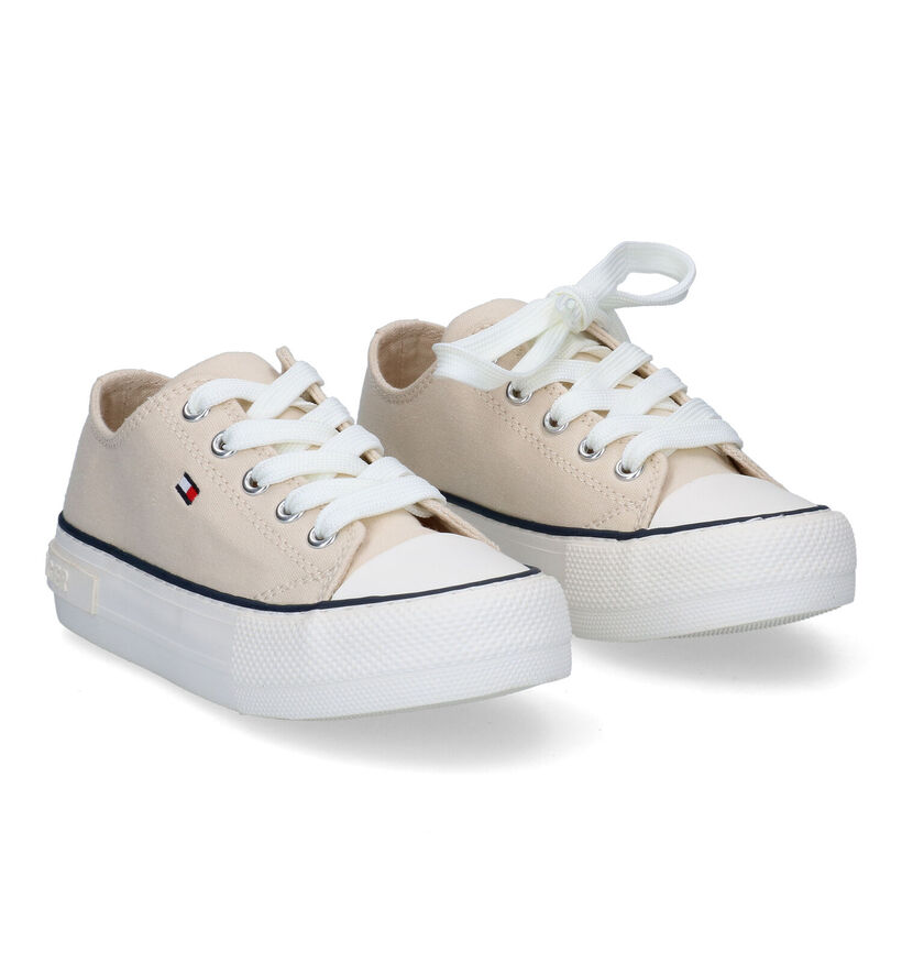 Tommy Hilfiger Beige Sneakers voor meisjes (303896)