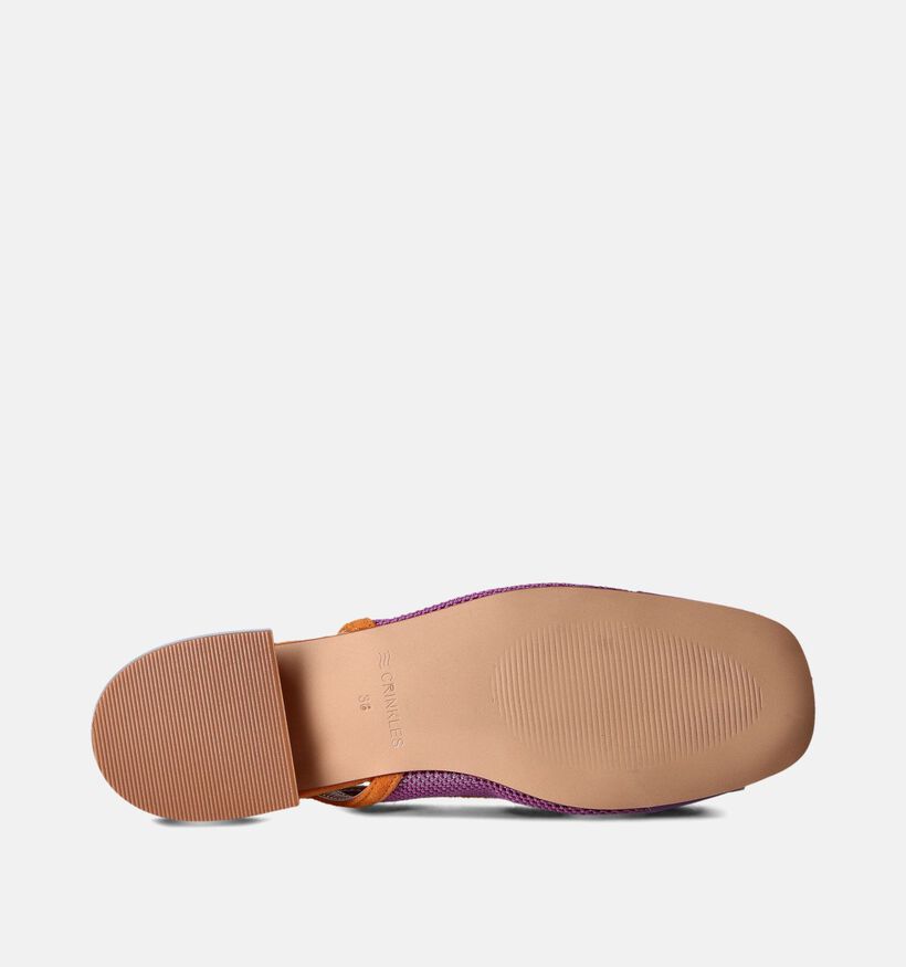 Crinkles Slingbacks Paars voor dames (356247)