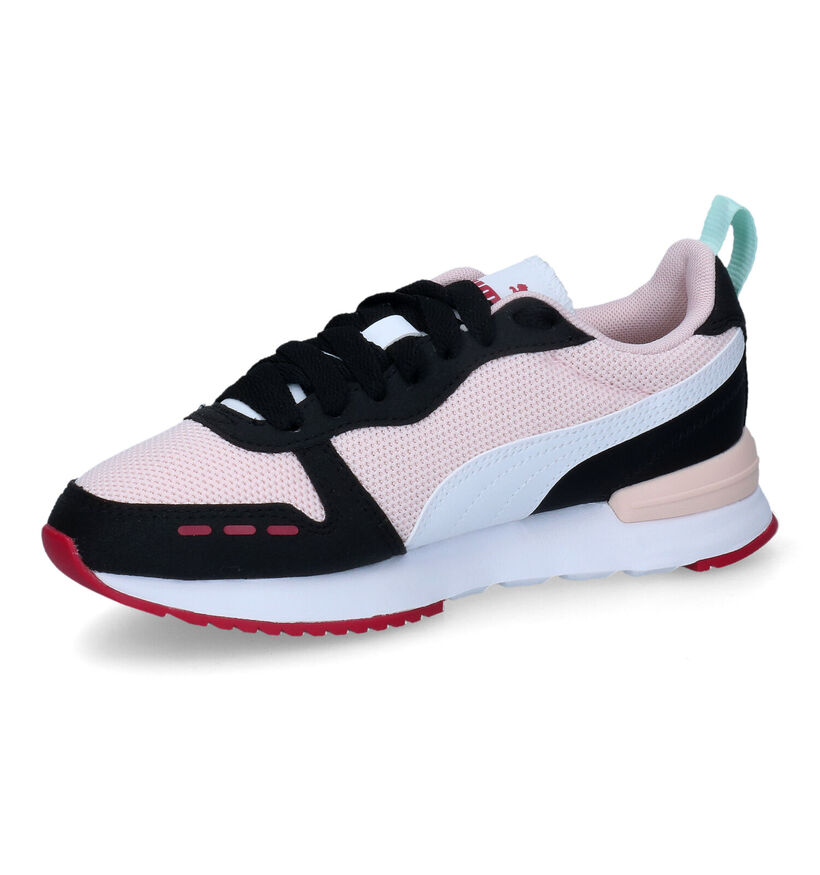 Puma R78 Baskets en Blanc pour filles (318762) - pour semelles orthopédiques