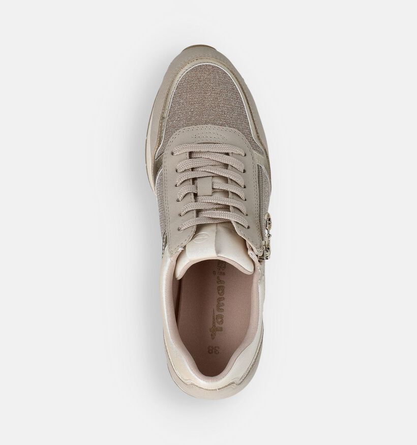 Tamaris Baskets habill&eacute;es en Beige pour femmes (368032) - pour semelles orthop&eacute;diques