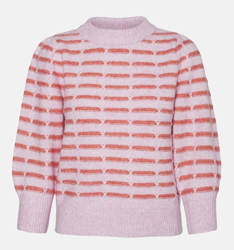 Vero Moda Leonor Witte Gestreepte trui voor dames (335323)
