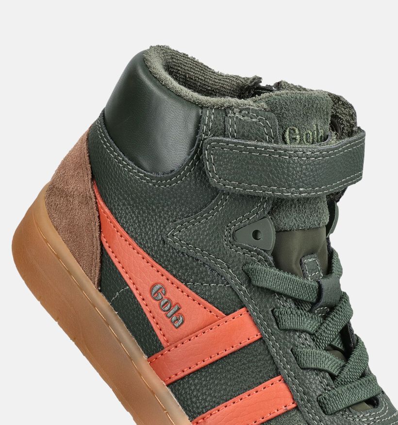 Gola Talon Kaki Hoge Schoenen voor jongens (376308) - geschikt voor steunzolen