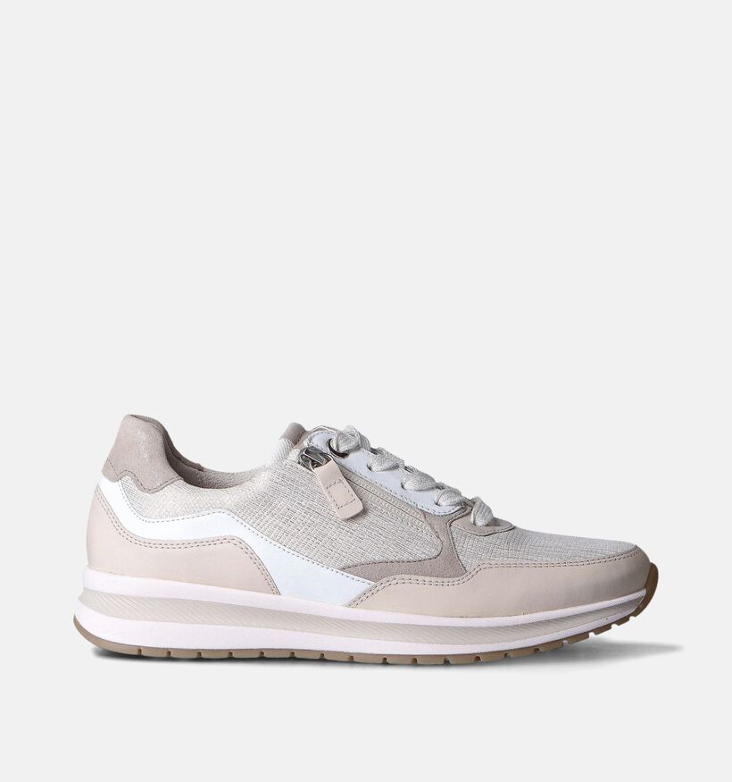 Gabor OptiFit Witte Sneakers voor dames (352074) - geschikt voor steunzolen