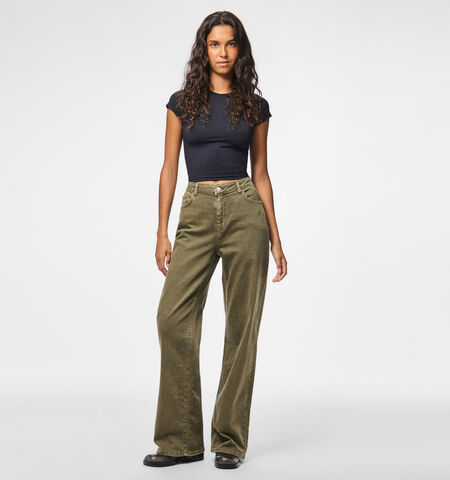 Pieces Jeans Vert