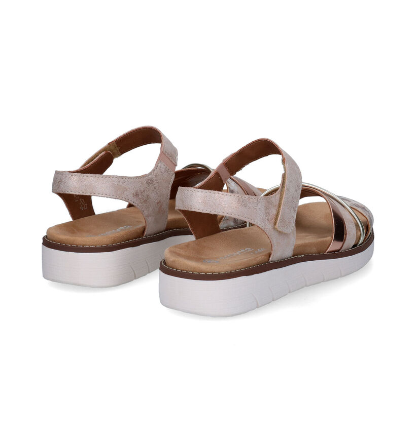 Remonte Gouden Sandalen voor dames (323556) - geschikt voor steunzolen