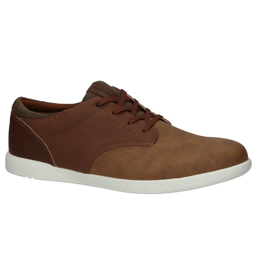 Zwarte Casual Veterschoenen Jack & Jones Jamie in kunstleer (240949)