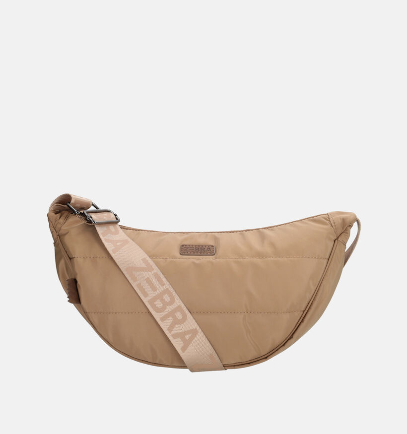 ZEBRA Lichtbruine Crossbodytas voor dames (374364)