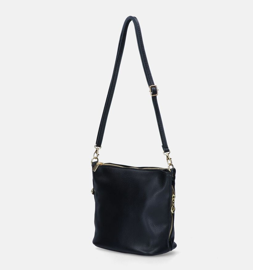 Via Limone Zwarte Schoudertas voor dames (350529)